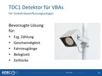 Verkehrsdatenerfassung - 21