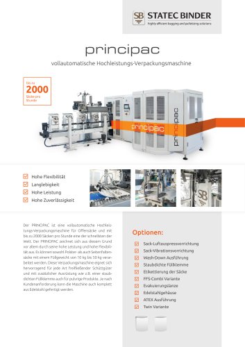 Datenblatt principac