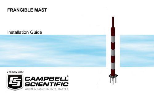 FRANGIBLE MAST