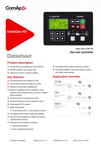 Gen-set controller