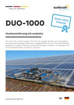 DUO-1000 | Flechten Entfernen mit sunbotics-1