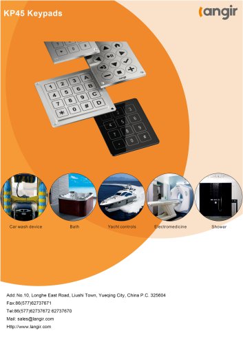 KP45 Piezo Keypad