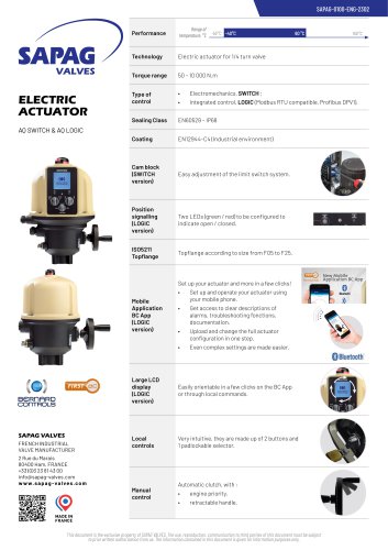 ELECTRIC ACTUATOR