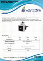 LARYEE Metallographic Sample Manually Mounting Press MMPxx series
