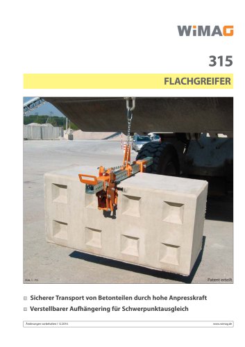 Flachgreifer