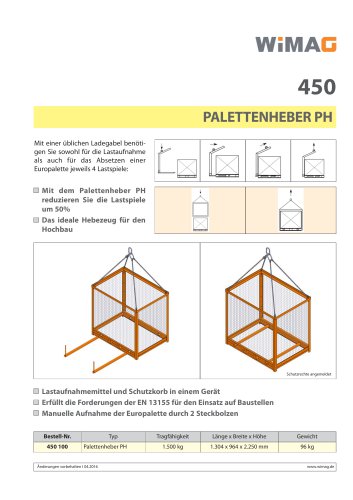 Palettenheber