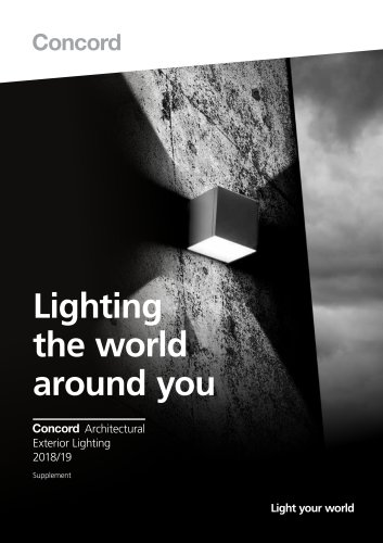 Lighting the world around you Architectural Exterior Lighting 2018/19