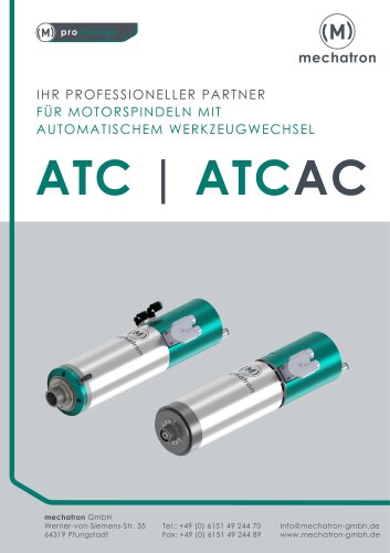 Brosch&uuml;re ATC/ ATCAC