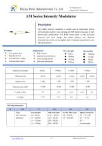 AM Series Intensity Modulator