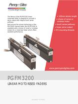 PGFM3200 Linear Motorised Faders