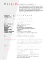 SLS und MLS Baureihen Lineare Wegsensoren-8