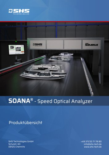 Produktvorstellung SOANA Oberflächenprüfung