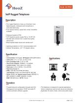HZ-VP02V VoIP Inmate Telephone Datasheet