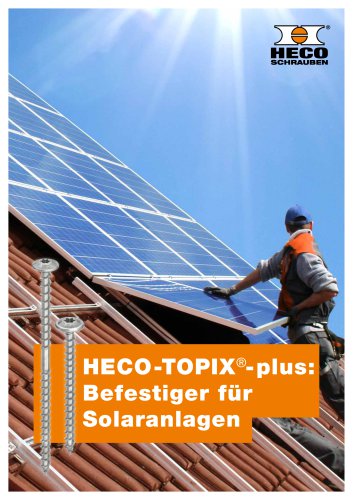 HECO-TOPIX®-plus T Solaire