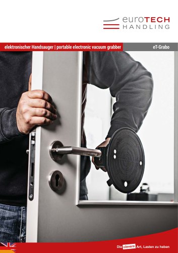Handsauger eT-Grabo | Portable vacuum grabber eT-Grabo