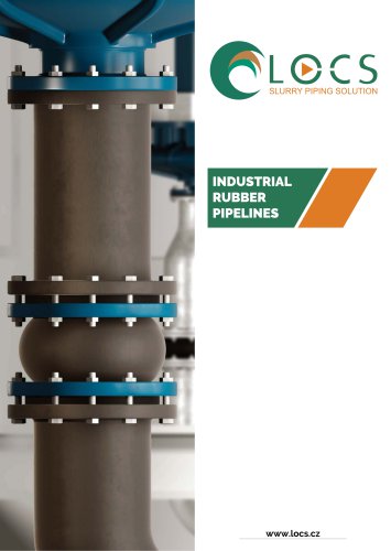 Industrial rubber pipelines