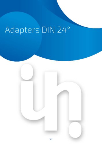 Adapters DIN 24&deg;