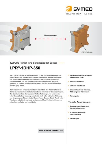 LPR®-1DHP-350