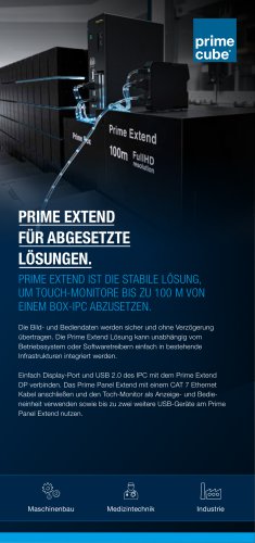 PRIME EXTEND FÜR ABGESETZTE LÖSUNGEN.