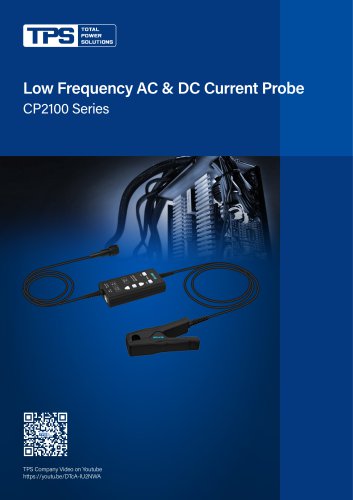Low Frequency AC & DC Current Probe  CP2100 Series