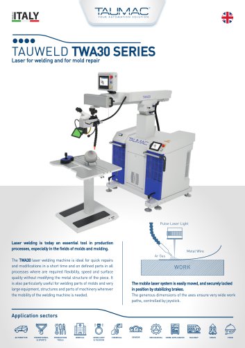 TAUWELD TWA30 SERIES