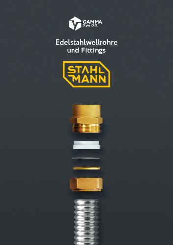 Edelstahlwellrohre und fittings