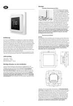 Installationshandbuch Thermostat TP750 - 2