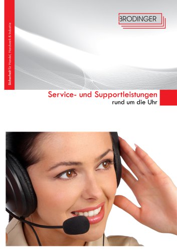 Service- und Supportleistungen