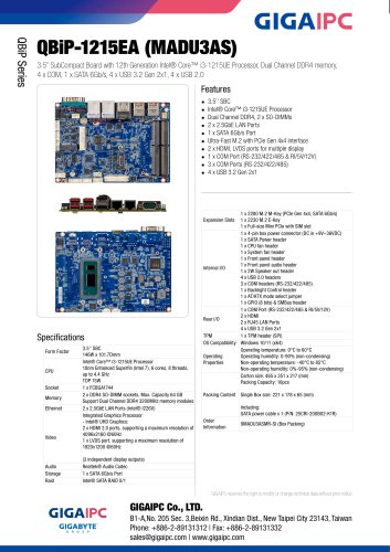 QBiP-1215EA (MADU3AS)