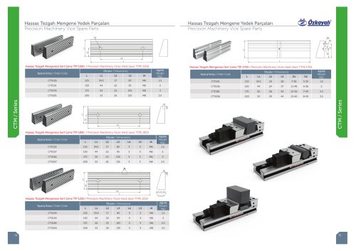 Precision Machinery Vice Spare Parts