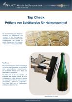 dsound® Tap Check zur Leerflascheninspektion