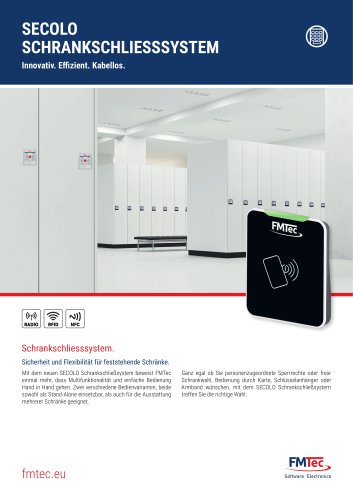 SECOLO  SCHRANKSCHLIESSSYSTEM