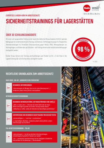 high-bay warehouse flyer