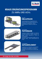 KRAUS Ergänzungsprogramm zu AMR und AGV
