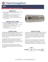 Shut-off valve pour high temperature sample HST