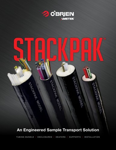 STACKPAK traced tubing for control emission monitoring