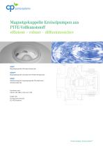 Magnetgekuppelte Kreiselpumpen aus PTFE-Vollkunststoff-1
