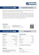 PROCESS PUMP NCR-2