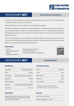 TAUCHPUMPE NCT +SONDERAUSFÜHRUNG FÜR ZONE 0-2
