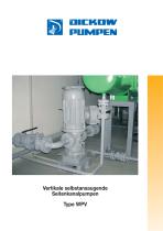 Vertikale selbstansaugende Seitenkanalpumpen Type WPV