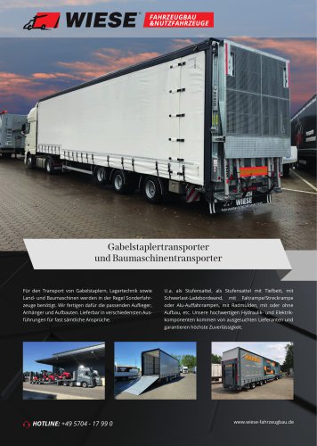 FAHRZEUGBAU &NUTZFAHRZEUGE