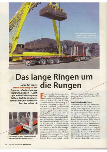 Das lange Ringen um die Rungen