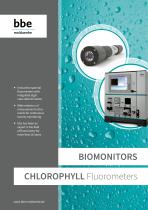 BIOMONITORS CHLOROPHYLL Fluorometers