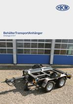 BehälterTransportAnhänger