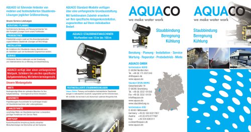 AQUACO faltblaatt