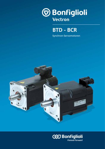 BTD - BCR series - Synchron-Servomotoren