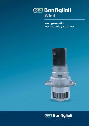 Next generation mechatronic yaw drives