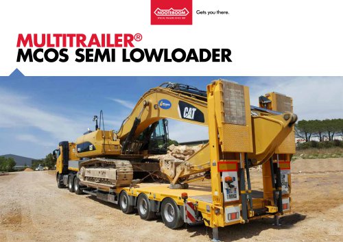 MULTITRAILER&reg; MCOS SEMI LOWLOADER