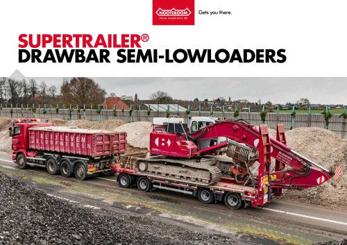 SUPERTRAILER&reg; DRAWBAR SEMI-LOWLOADERS