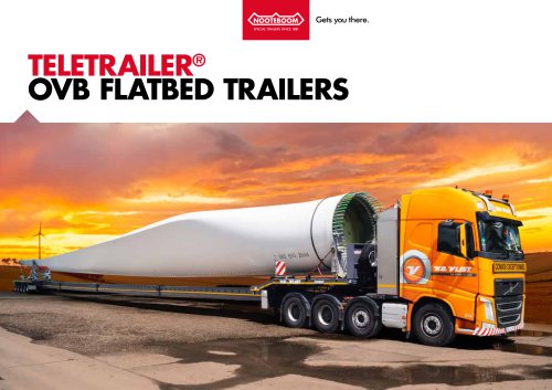 TELETRAILER&reg; OVB FLATBED TRAILERS
